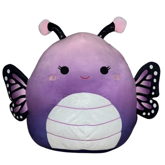 Squishmallows Other Squishmallow 6 Rida The Butterfly Purple Ombre Black 222 Squish Release